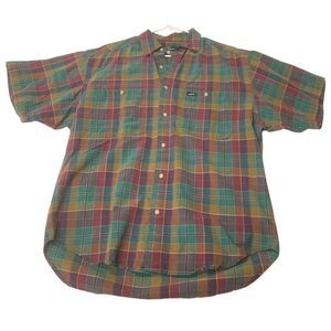 Vintage Guess Plaid Top